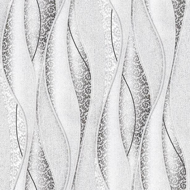 Шпалери тиснені Ексклюзив Люкс на паперовій основі 0,53х10,05 м Чорно-білий (077-01) - фото 1 Шпалери тиснені Ексклюзив Люкс на паперовій основі 0,53х10,05 м Чорно-білий (077-01) - фото 1