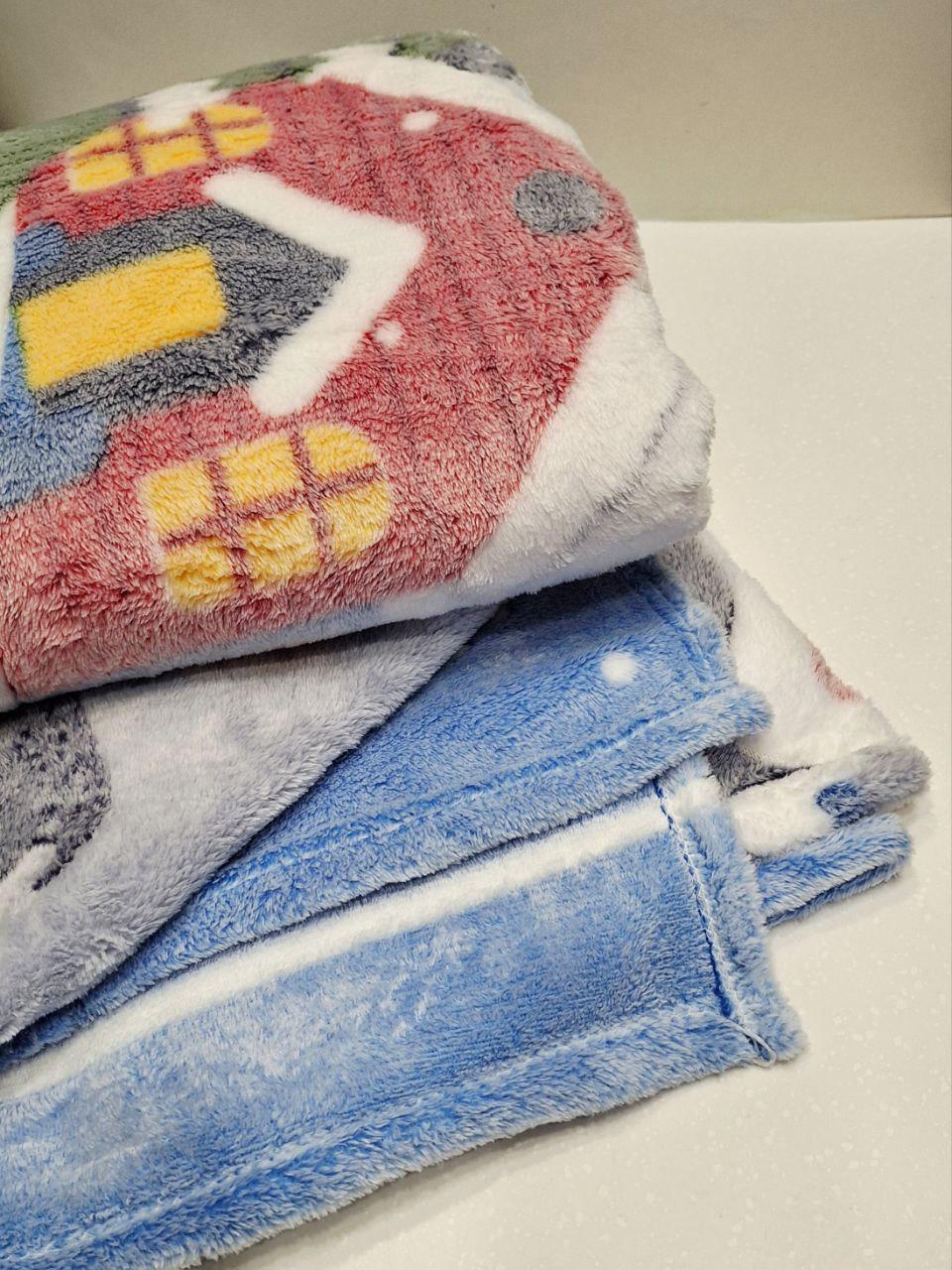 Плед новогодний флисовый Malloory Home Рождественская сказка полуторная 150x200 см (1488) - фото 3 Плед новогодний флисовый Malloory Home Рождественская сказка полуторная 150x200 см (1488) - фото 3