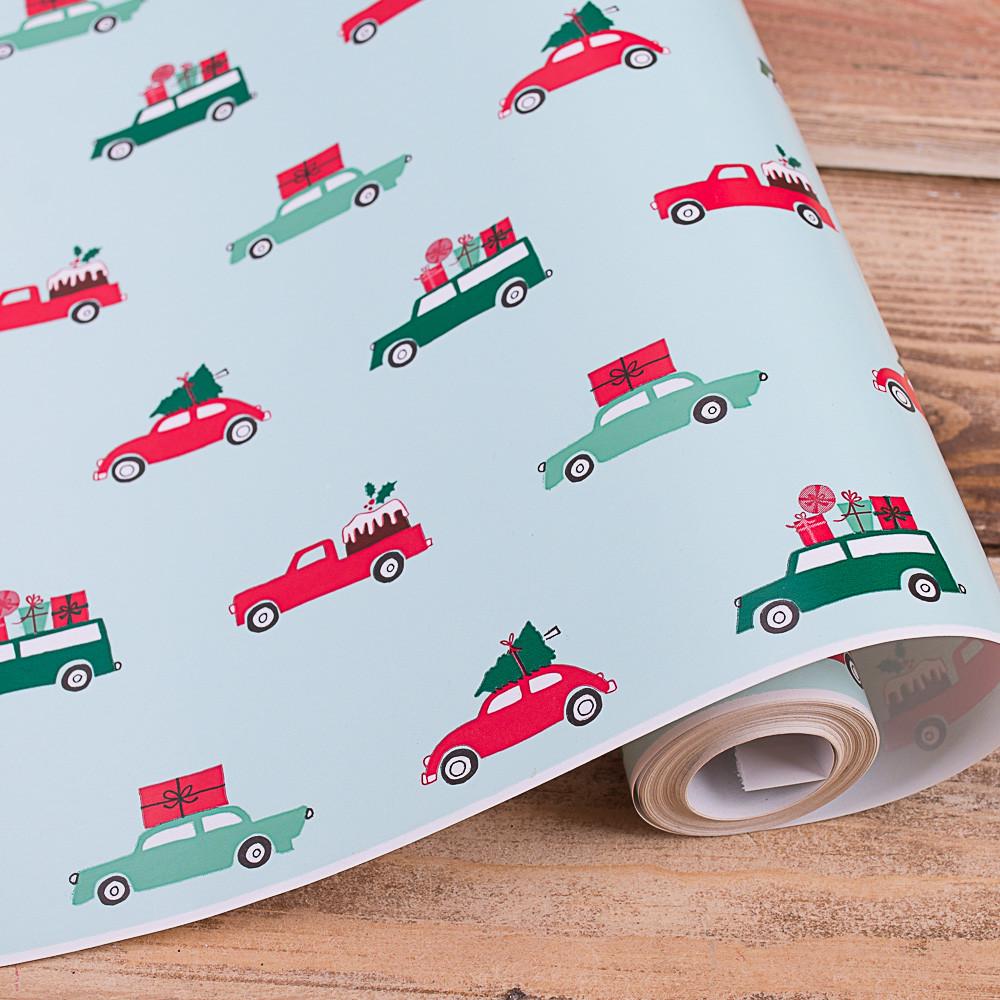 Бумага подарочная Машинка 70 см 10 м (3832-145)