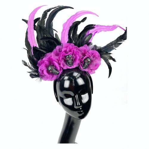 Обруч Donna Eleonora SETA Decor 19-918BLK-VT