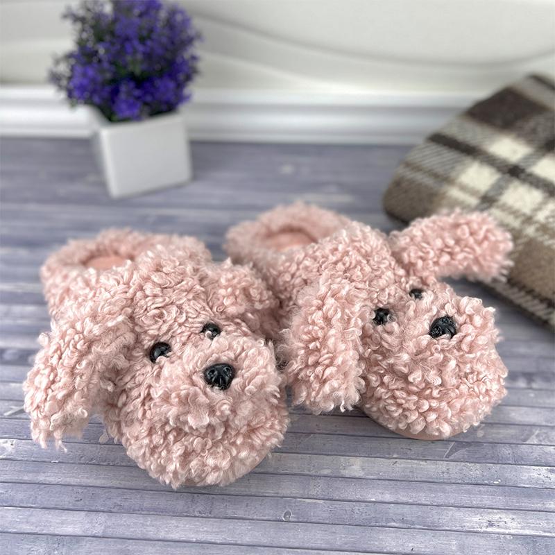 Домашні тапочки жіночі Е-0016037-4 Cобачки 22,5-23 см p. 36 Пудровий (68633035) - фото 3 Домашні тапочки жіночі Е-0016037-4 Cобачки 22,5-23 см p. 36 Пудровий (68633035) - фото 3