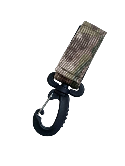 Карабін з петлею Molle пластик Мультикам