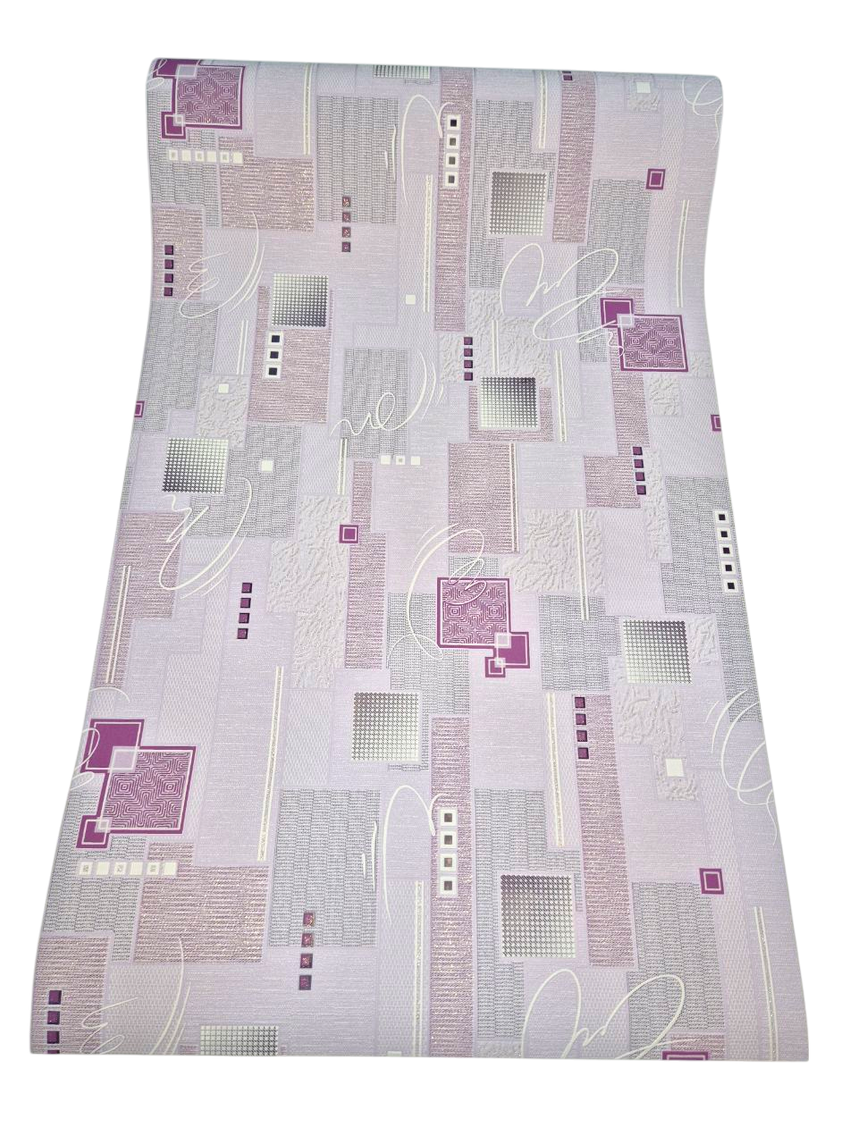 Шпалери вінілові Слов'янські шпалери 10,05x0,53 м Сіро-фіолетовий (9393-06) - фото 6 Шпалери вінілові Слов'янські шпалери 10,05x0,53 м Сіро-фіолетовий (9393-06) - фото 6