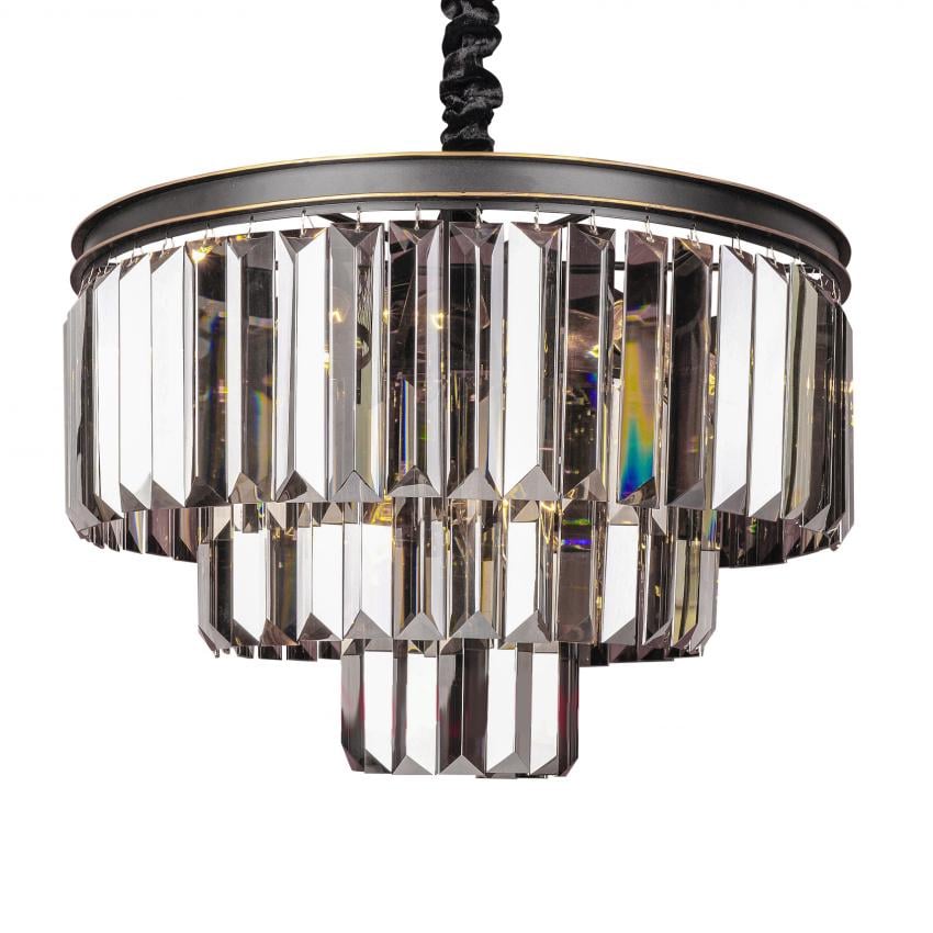 Люстра кришталева підвісна Свет SD-8609/9A MBK+GD