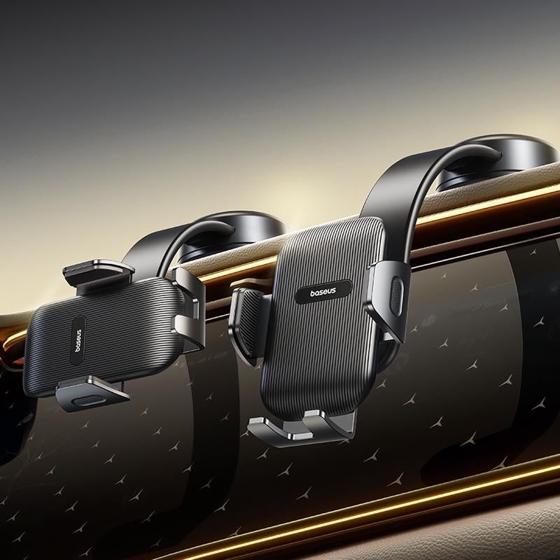 Автотримач для телефону BASEUS PrimeTrip C03 Air Clamping Car Mount Suction Cup Version Cosmic Black (C0013C01) - фото 9 Автотримач для телефону BASEUS PrimeTrip C03 Air Clamping Car Mount Suction Cup Version Cosmic Black (C0013C01) - фото 9