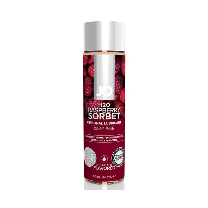 Смазка оральная JO H2O Raspberry Sorbet малина 120 мл (6109)