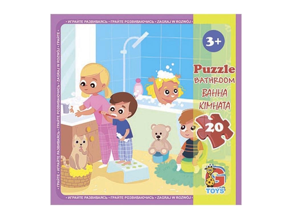 Пазли G-Toys LX12 із серії Дитячий майданчик 20 ел. (MTT-172304)