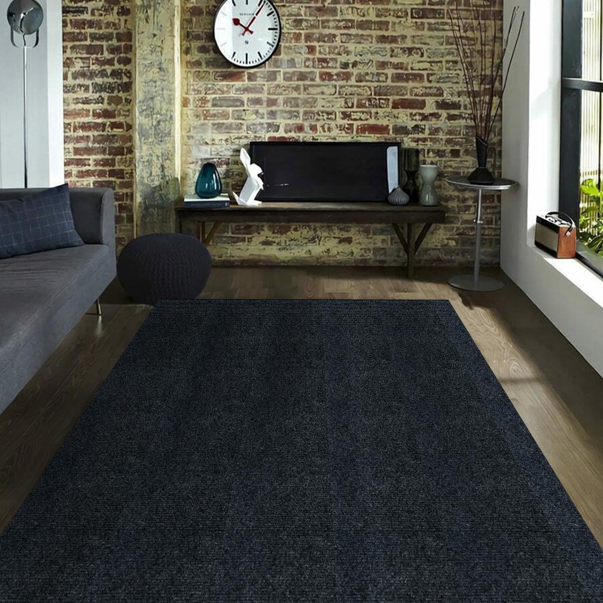 Плитка самоклеящаяся под ковролин 600х600х4,5 мм Черный (SW-00001417) - фото 5