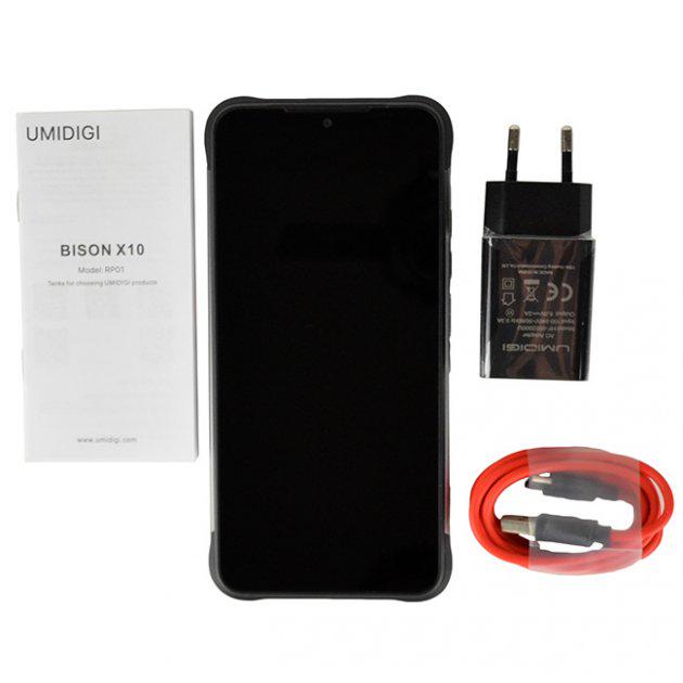 Смартфон Umidigi Bison X10 4/128 GB Gray (66780)