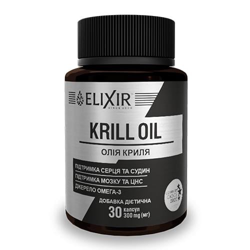 Капсули KRILLoil джерело незамінних жирних кислот ОМЕГА-3 №30 (2146)