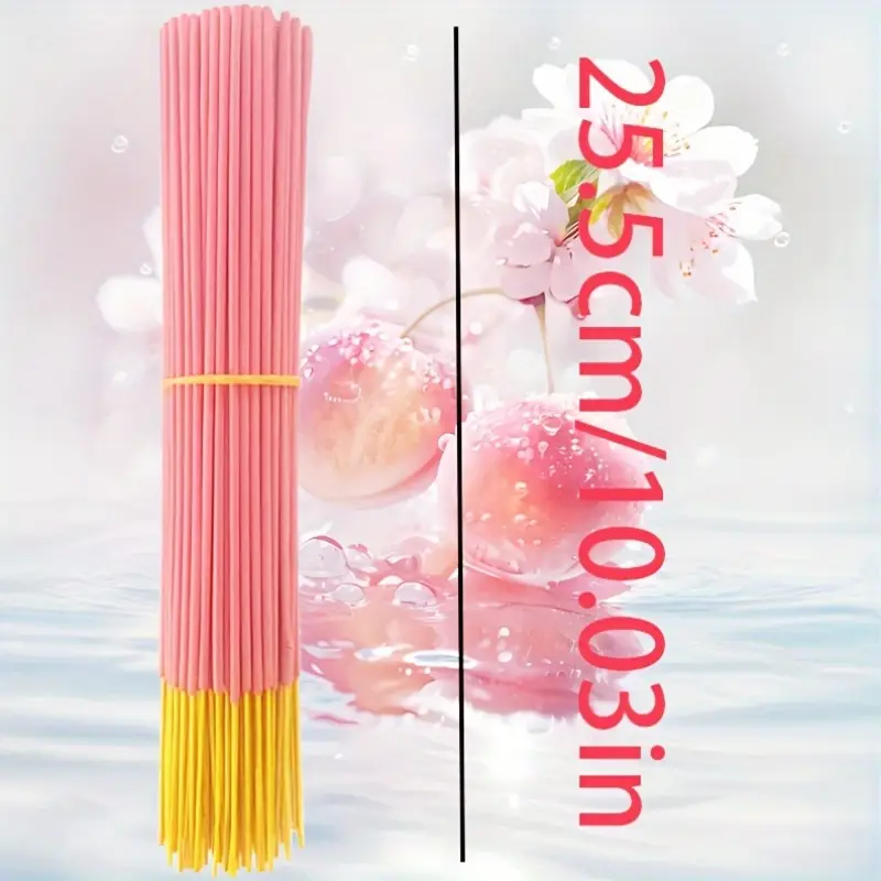 Аромапалочки Персик с бамбуковым ядром 20 шт. Розовый (27086329) - фото 10 Аромапалочки Персик с бамбуковым ядром 20 шт. Розовый (27086329) - фото 10