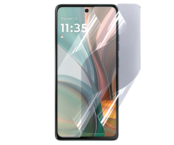 Противоударная гидрогелевая пленка Hydrogel Film для Motorola Moto G75, Transparent