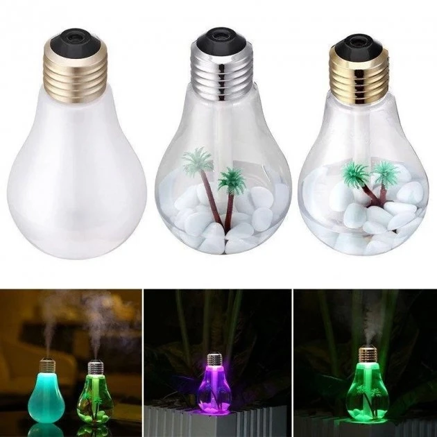 Увлажнитель воздуха Лампочка ультразвуковая 400 мл (17945484) - фото 7 Увлажнитель воздуха Лампочка ультразвуковая 400 мл (17945484) - фото 7