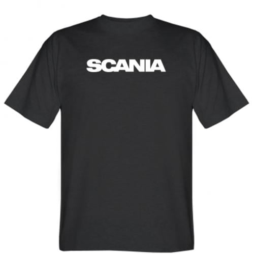 Футболка мужская Scania truck S Черный (7714760-2-145816-S)