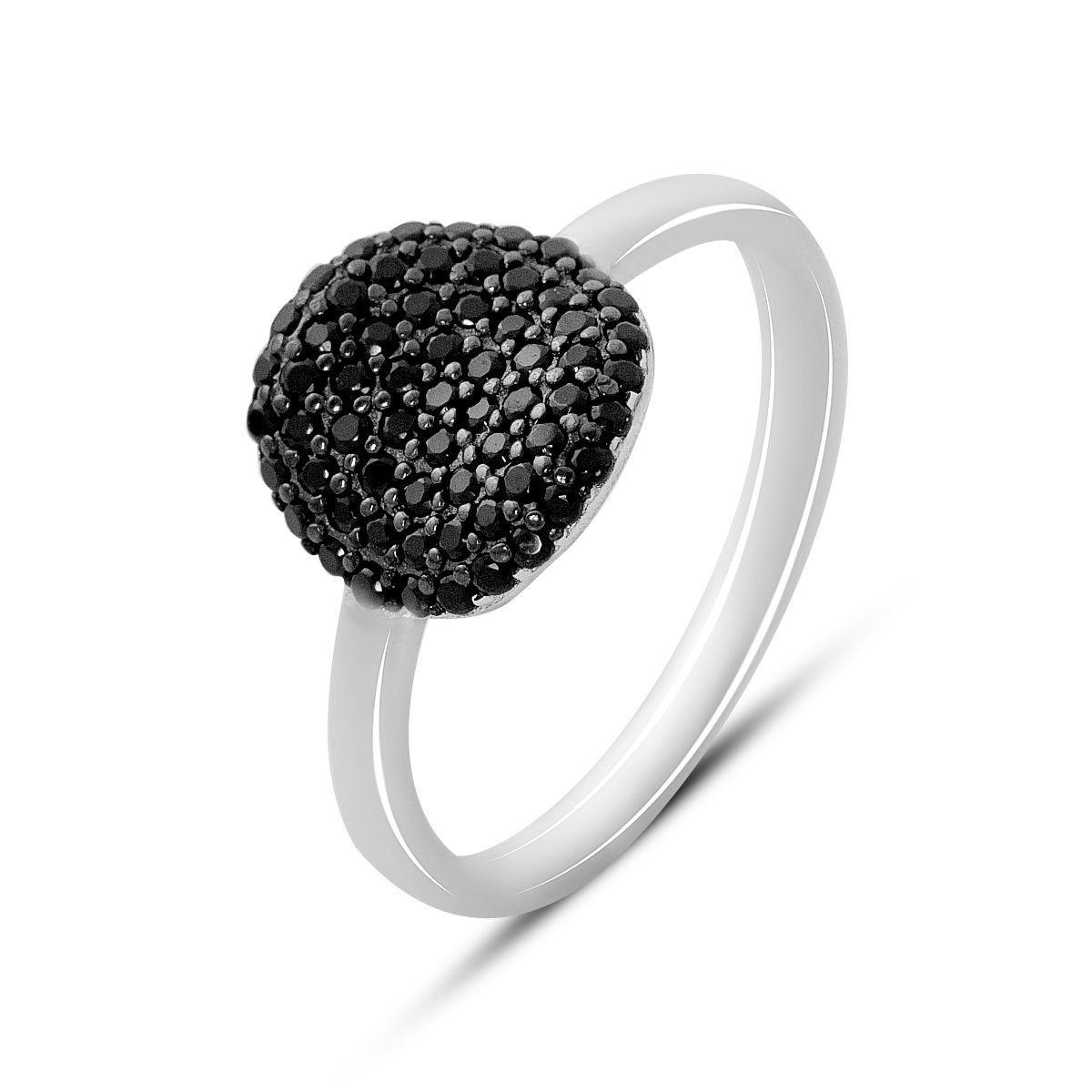 Кольцо серебряное Tiva с фианитами 2,79 г р. 18 (2160724)