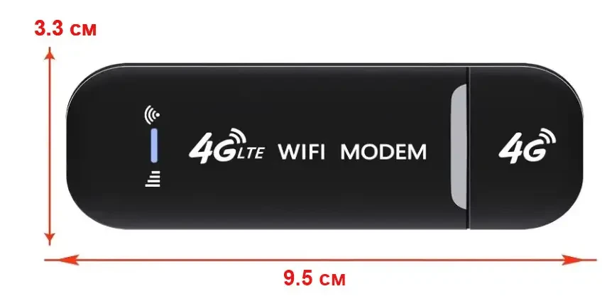 Модем-USB HotSpot 4G з Wi-Fi роутером до 150 Мбіт/с 3G LTE (9535) - фото 3 Модем-USB HotSpot 4G з Wi-Fi роутером до 150 Мбіт/с 3G LTE (9535) - фото 3