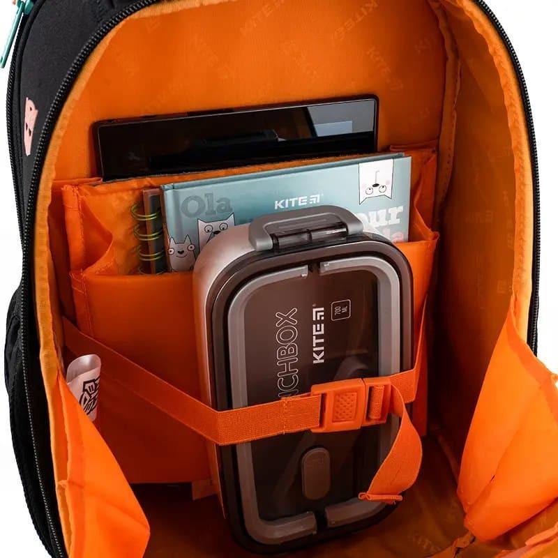 Школьный рюкзак каркасный Kite Education 555 TF 14 л Черный (TF25-555S) - фото 13 Школьный рюкзак каркасный Kite Education 555 TF 14 л Черный (TF25-555S) - фото 13