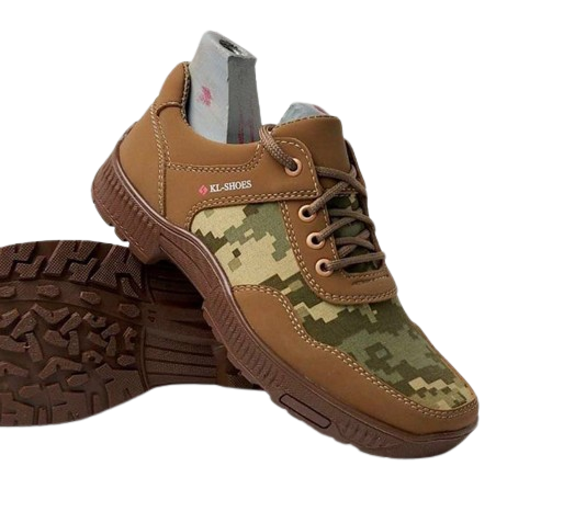 Кросівки чоловічі вологостійкі Kindzer UA-93 р. 41 Піксель/Бежевий