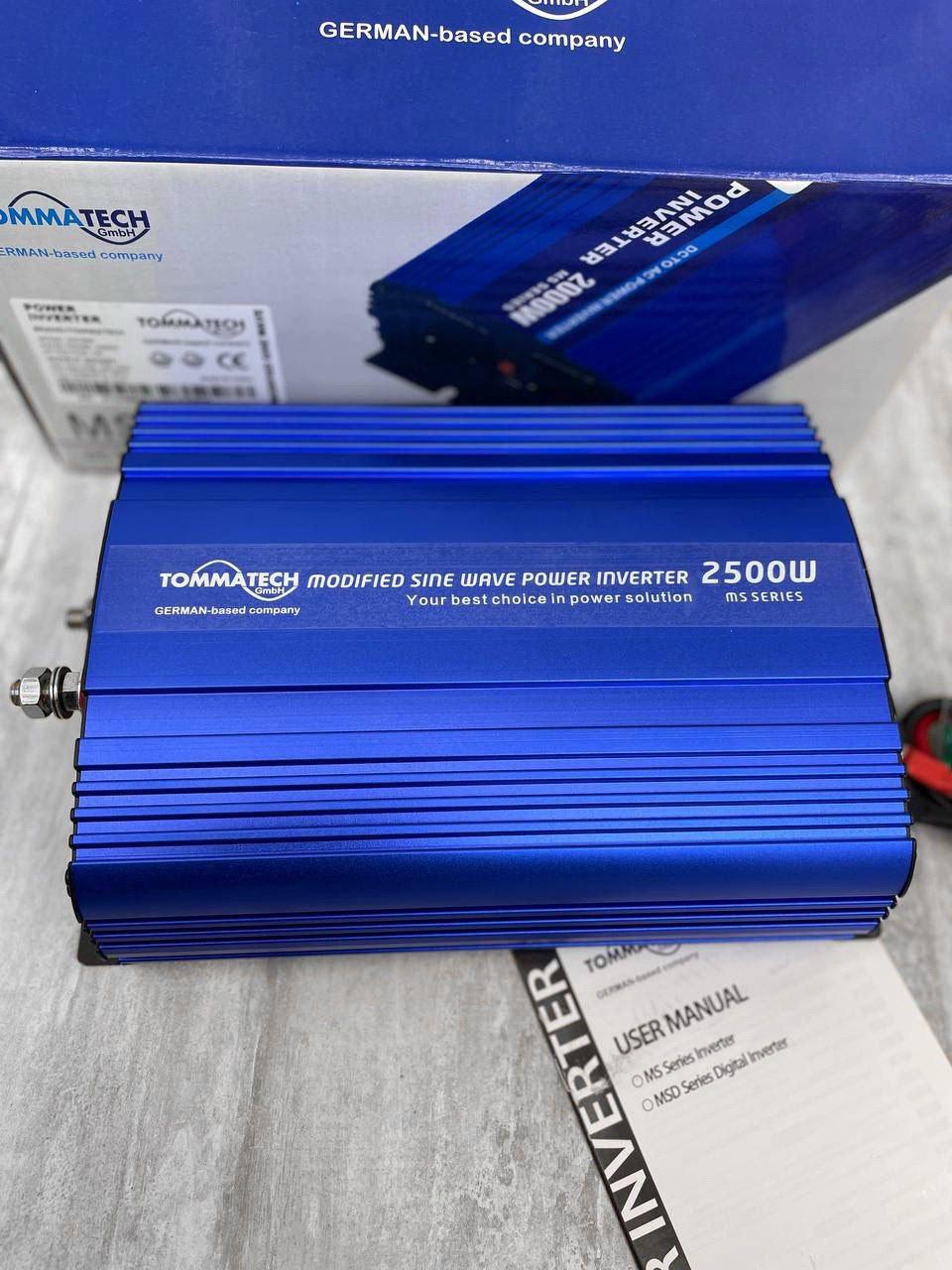 Інвертор TammaTech MS-2500 W 12 V модифікований синус - фото 5 Інвертор TammaTech MS-2500 W 12 V модифікований синус - фото 5