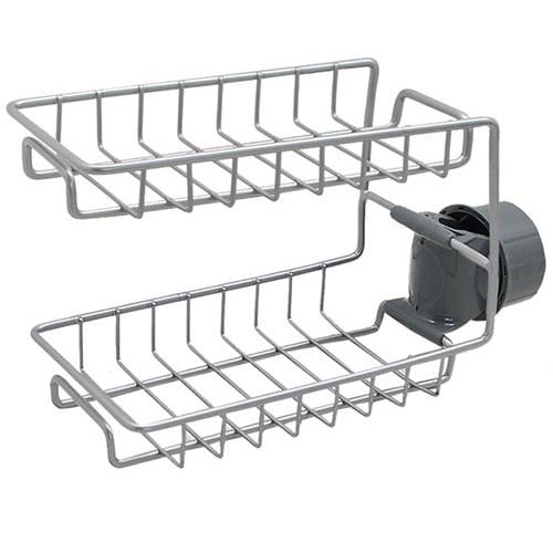 Держатель на кран Stenson 16,5х10,5х14 см для мыла/губки/тряпки (WW00753)