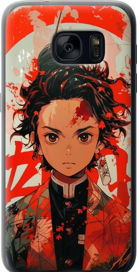 Чехол на Samsung Galaxy S7 G930F Тандзиро Камадо (6131t-106-42517) Чехол на Samsung Galaxy S7 G930F Тандзиро Камадо (6131t-106-42517)