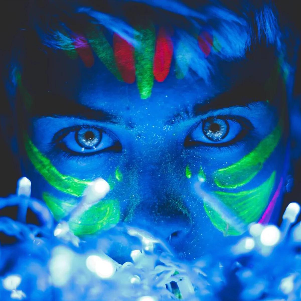 Аквагрим флуоресцентний Mekolor 5 кольорів (WN-5-MK-8601) - фото 9