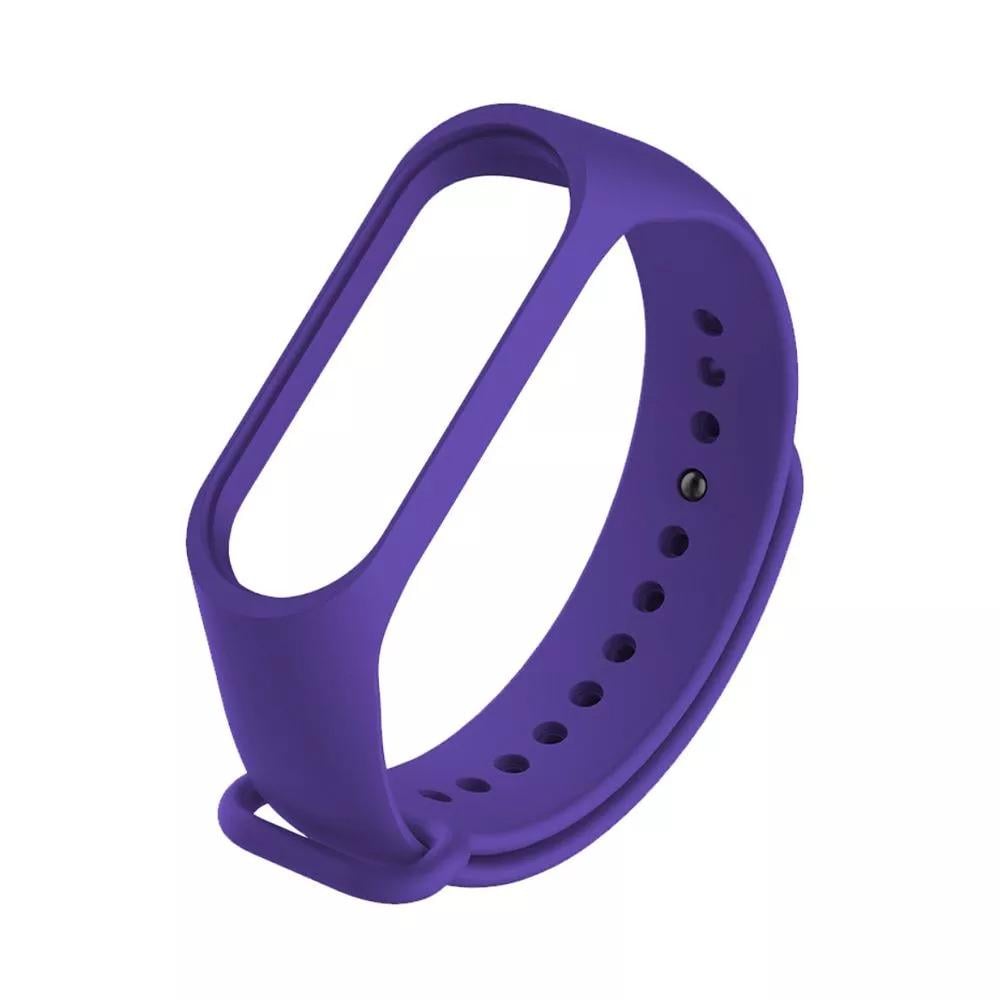 Ремешок силиконовый для фитнес-браслета PRC Mi Band 7 Ultra violet (13925359)