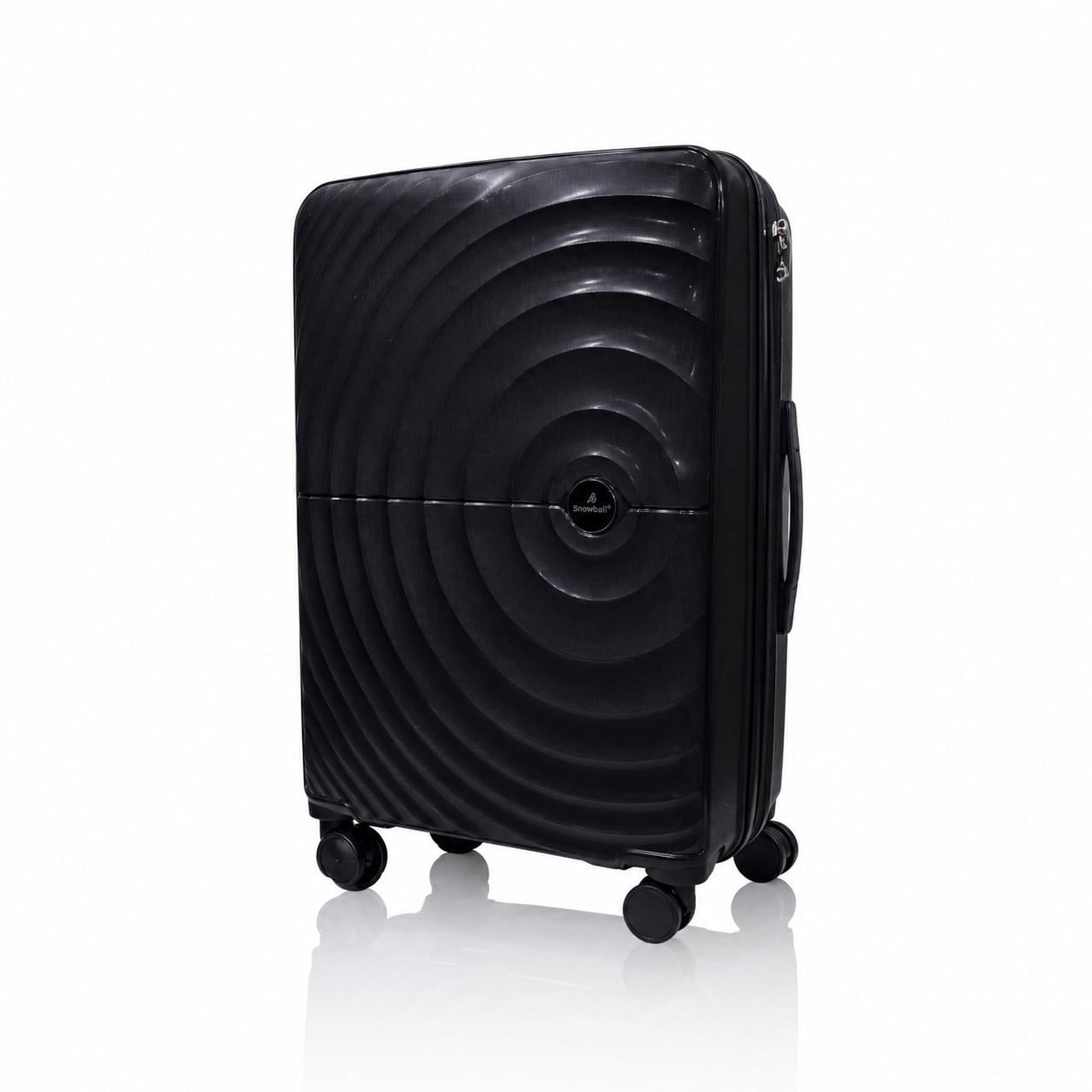 Чемодан с расширением Madisson 42203 средний 68 л Черный (42203-M-Black)