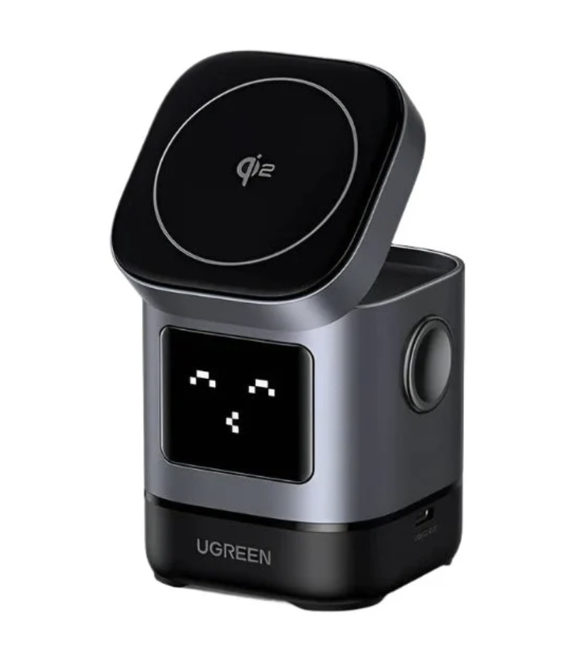 Зарядное устройство UGREEN Uno Qi2 W709 25W Grey (2390696114)