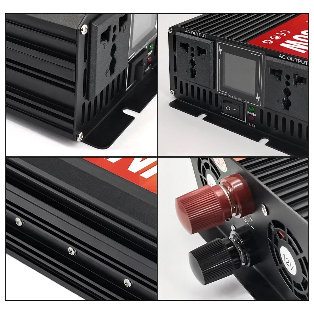 Інвертор перетворювач напруги 24 в 220В 5000 Вт чиста синусоїда - фото 7 Інвертор перетворювач напруги 24 в 220В 5000 Вт чиста синусоїда - фото 7