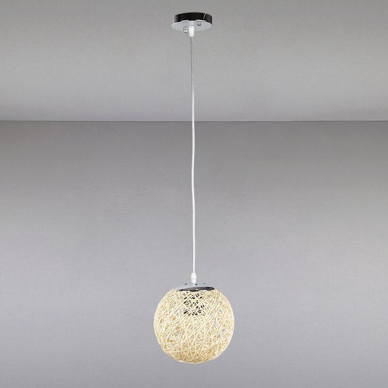 Люстра шар подвесная Light House LS-14017/1 Бежевый