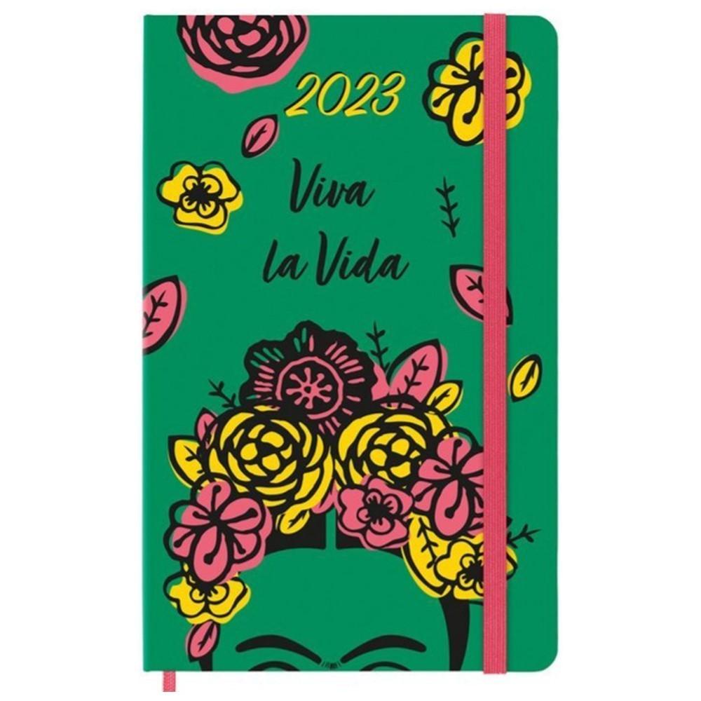 Ежедневник Moleskine Frida Kahlo 2023 средний Зеленый (DFK12DC3AY23)