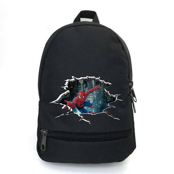 Школьный рюкзак подростковый BIG Spidermen-001-XL 43х30х17 см 22 л Черный (2425754655) Школьный рюкзак подростковый BIG Spidermen-001-XL 43х30х17 см 22 л Черный (2425754655)