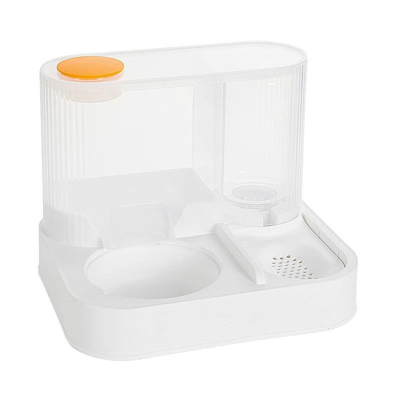 Поилка-кормушка для кошек и собак с фонтаном автоматическая