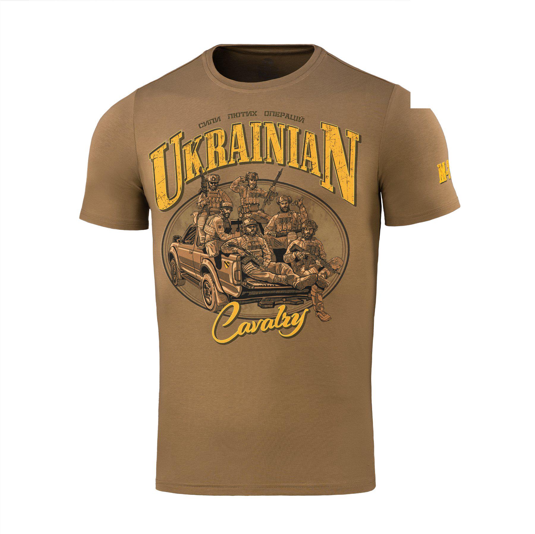 Футболка M-Tac Ukrainian Cavalry XL Coyote Brown Футболка M-Tac Ukrainian Cavalry XL Coyote Brown