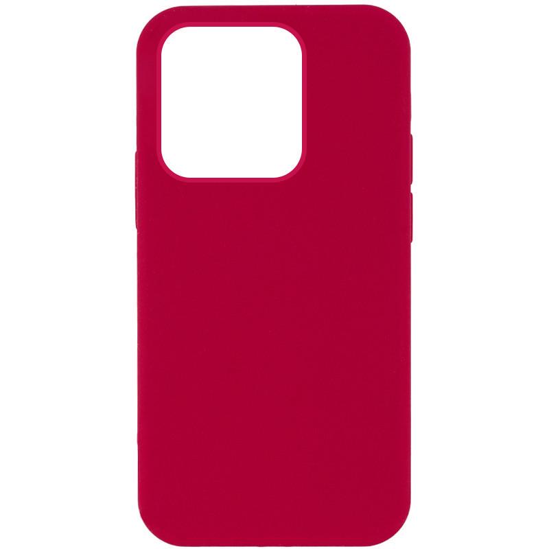 Противоударный Чехол Silicone Case Full Protective (AA) для Apple iPhone 13 Pro (6.1") Rose Red