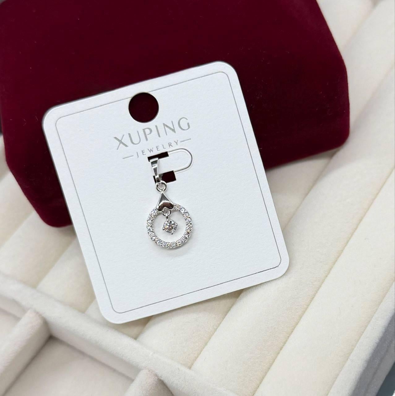Кулон женский Xuping с камешком медицинское золото с покрытием золотом 18K (2903410111)