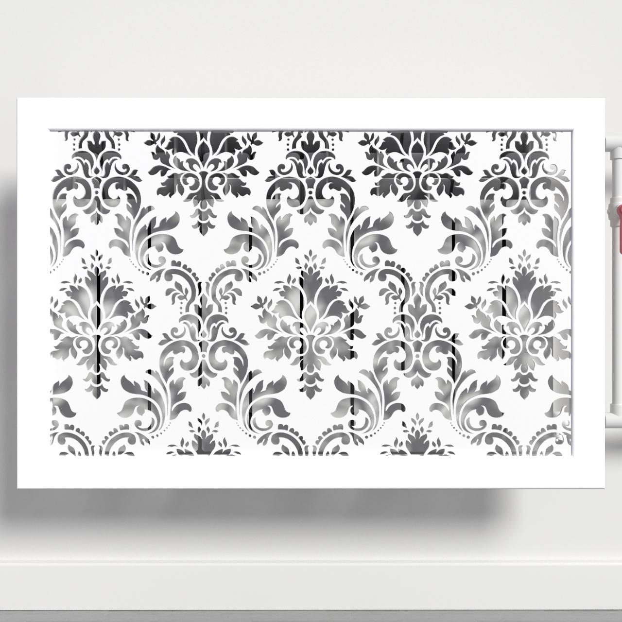 Решетка-экран на батарею SMARTWOOD 1500 мм Белый (R20445104)