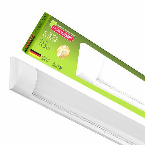 Светильник линейный светодиодный Eurolamp EMC LED 18W 4000K 0,6 м (36562554)