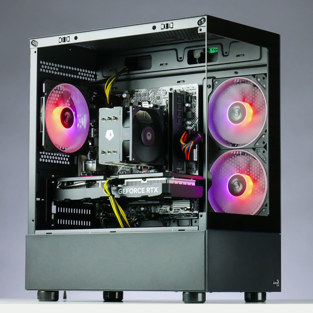 Игровой ПК Digitalfury R5 Ryzen 5 5500 32 Gb DDR4 RTX 5060 8 Gb 500 Gb SSD M2 A520 600W - фото 2