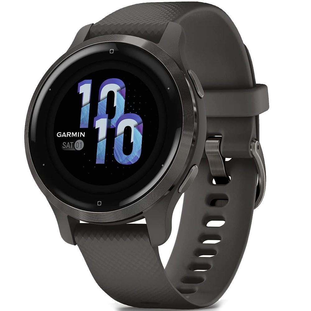 ᐉ Смарт-часы Garmin Venu 2S Графитовый с грифельным безелем (010-02429-10)