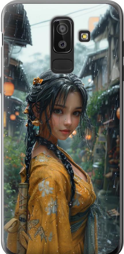 Чехол на Samsung Galaxy J8 2018 Anime-girl (6133u-1511-42517)