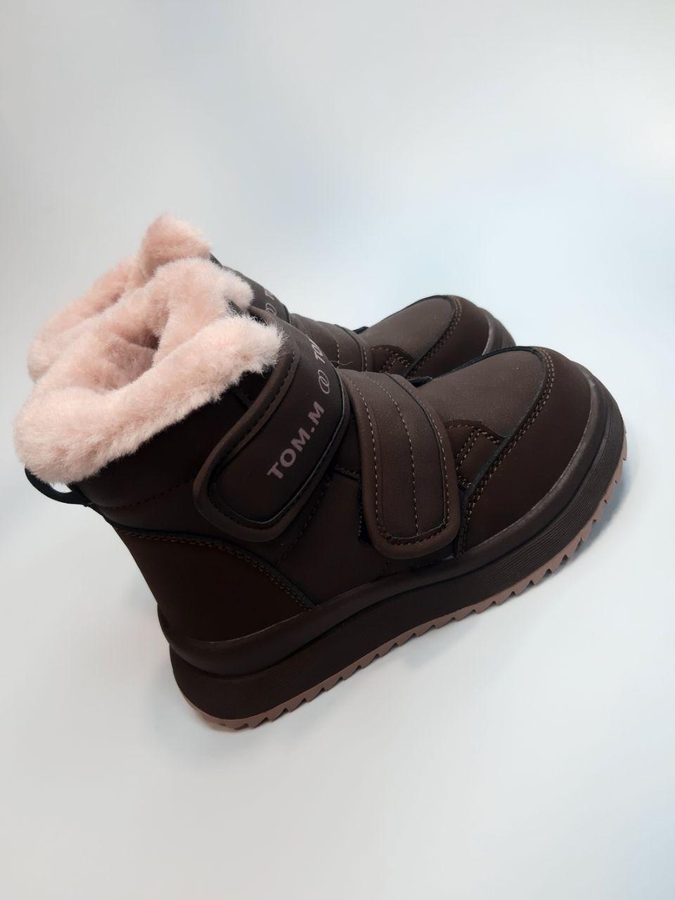 Ботинки зимние TOM.M для девочки р. 34 22,1 см Коричневый (М) - фото 2 Ботинки зимние TOM.M для девочки р. 34 22,1 см Коричневый (М) - фото 2