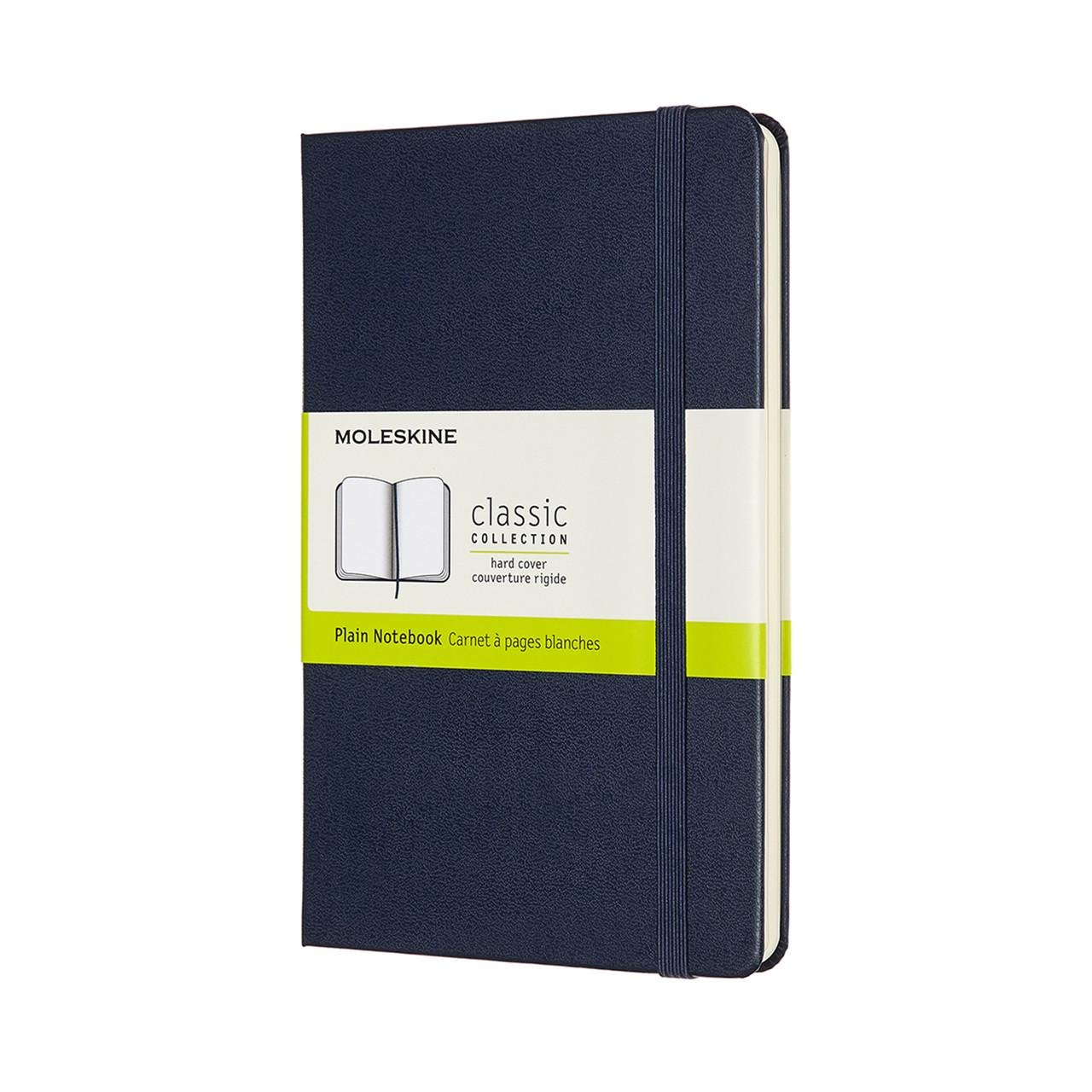 Блокнот Moleskine Classic медиум 11,5х18 см 192 страницы нелинованный Сапфир
