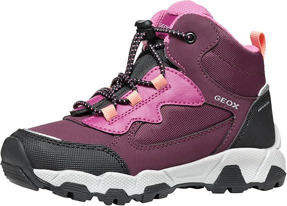 Ботинки демисезонные с мембраной Amphibiox Geox Magnetar р. EUR 35 Bordeaux (29029727)