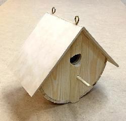 Шпаківня садова з дерева Свірістель (СКВ-001400) - фото 3