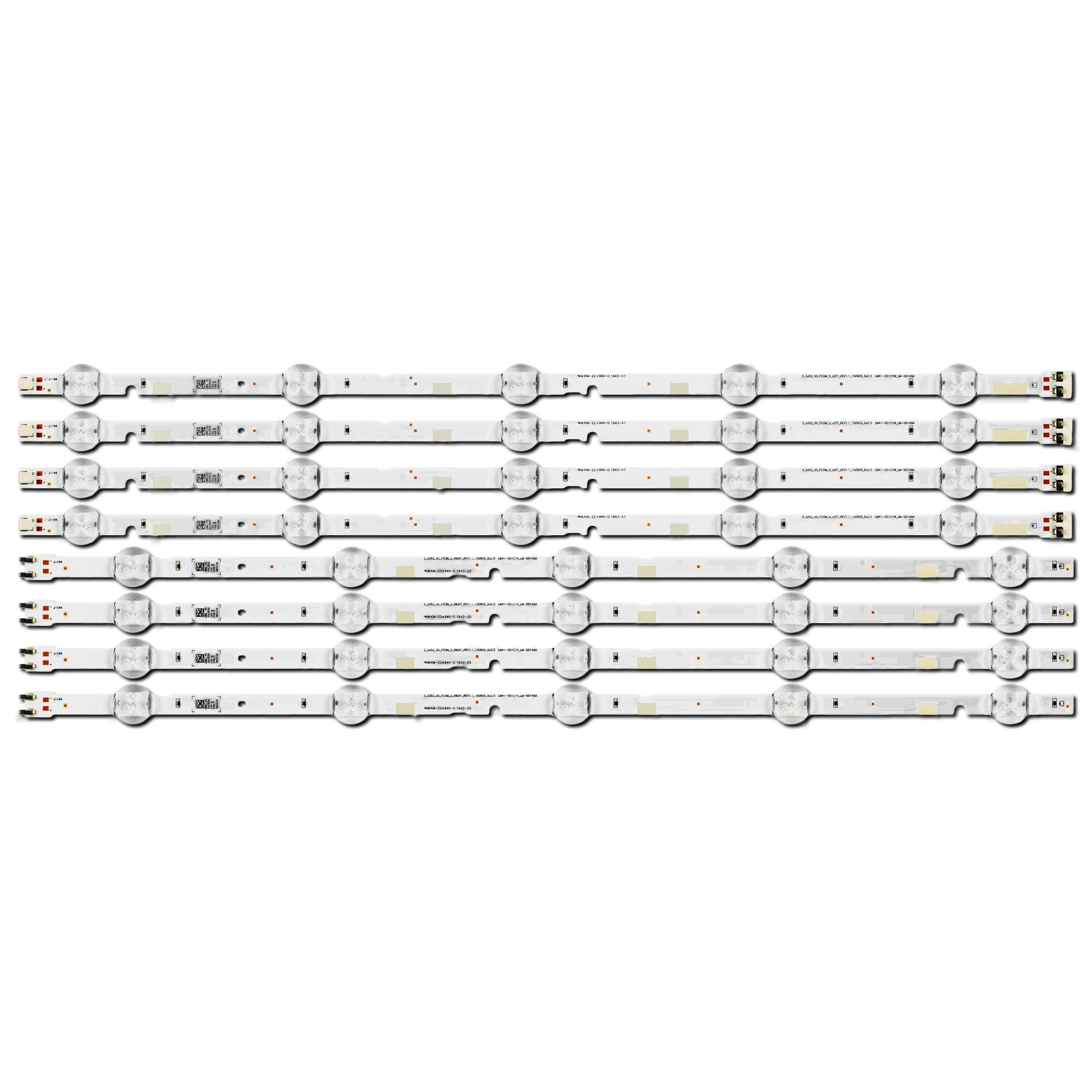 Комплект LED подсветки для TV S_5J52_50_FCOM_5_LEFT S_5J52_50_FCOM_5_RIGHT S_5J52_50_LEFT/RIGHT V8DN-490SMA/B-R1 49" 8 шт. (ART-13959) Комплект LED подсветки для TV S_5J52_50_FCOM_5_LEFT S_5J52_50_FCOM_5_RIGHT S_5J52_50_LEFT/RIGHT V8DN-490SMA/B-R1 49" 8 шт. (ART-13959)