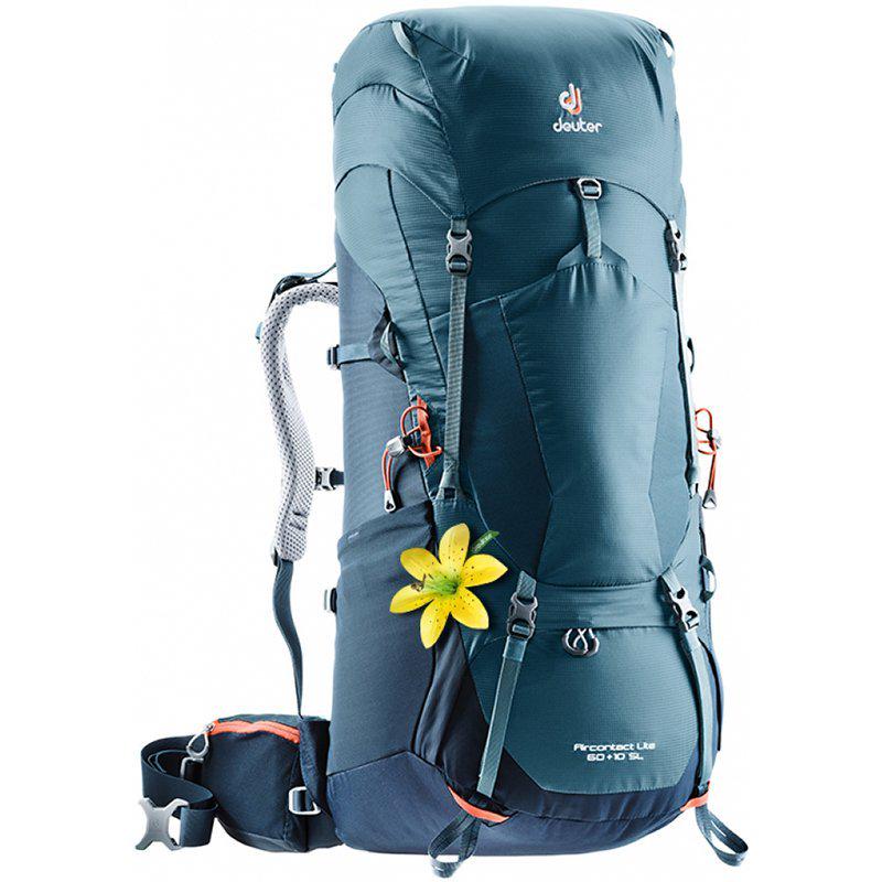 Рюкзак туристичний Deuter Aircontact Lite 60+10 л Arctic/Navy (43402183329)