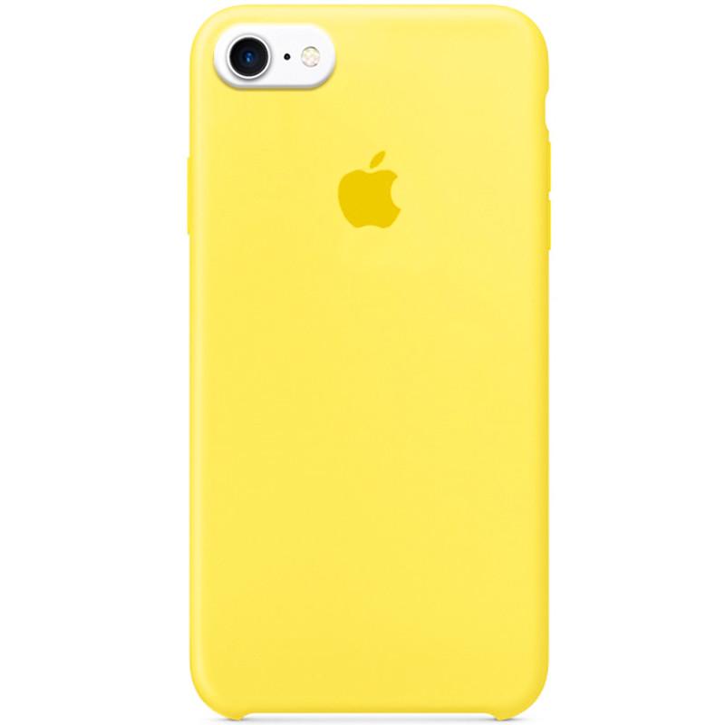 Противоударный Чехол Silicone Case AA для Apple iPhone 6/6s 4.7" Желтый/Yellow