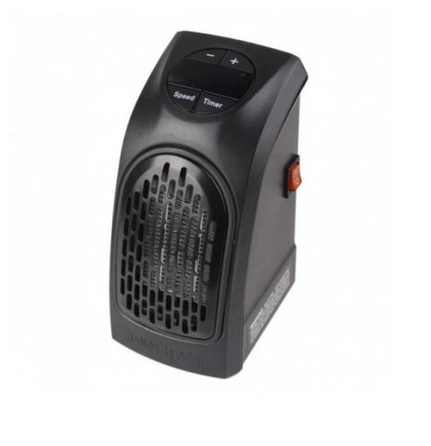 Тепловентилятор Handy Heater с терморегулятором и таймером 400 Вт Черный - фото 2